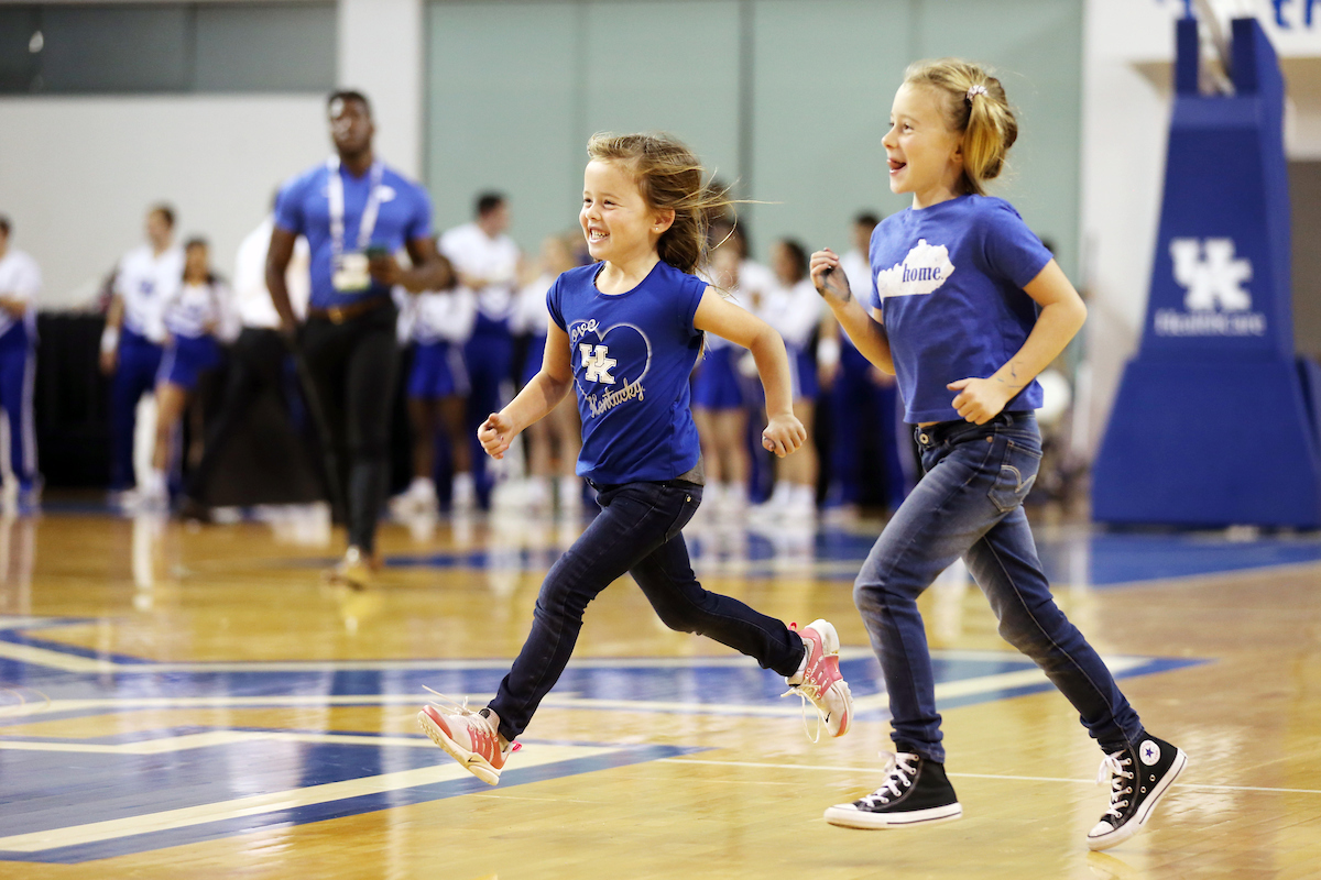 Presley Mitchell, Saylor Mitchell

UK women's basketball beats Morehead State. 

Photo by Britney Howard  | UK Athletics