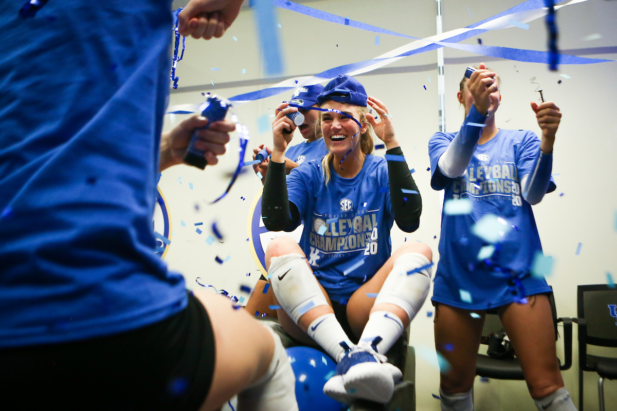 Gabby Curry.

Kentucky sweeps Alabama 3-0 and wins SEC Championship.

Photo by Hannah Phillips | UK Athletics