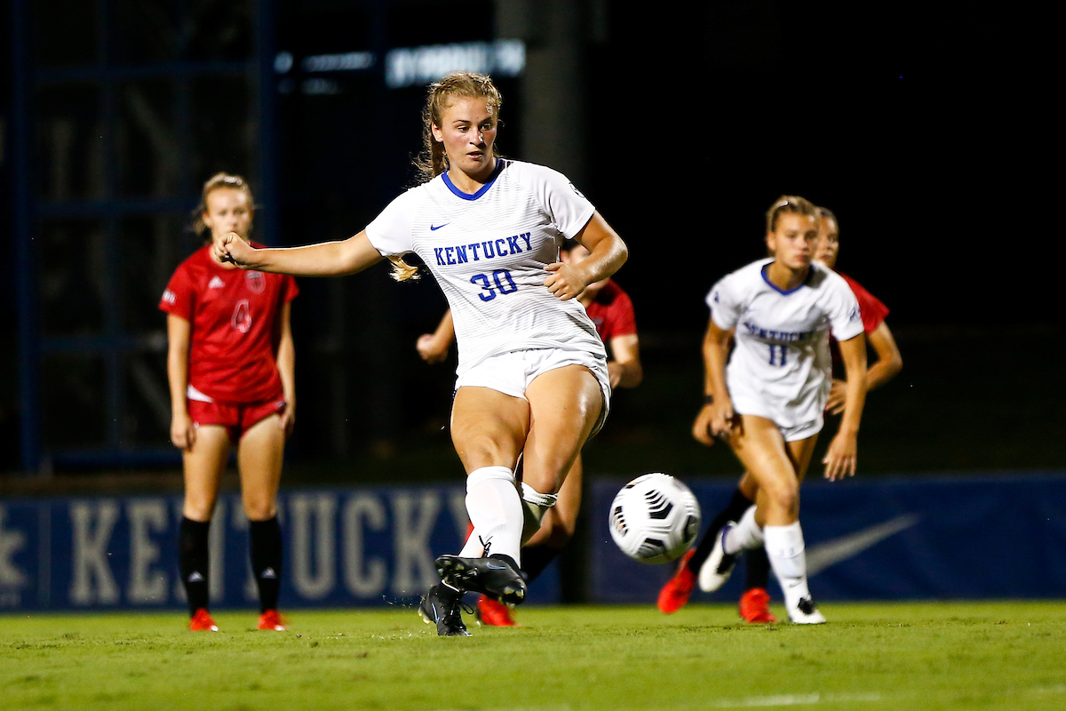 Jordyn Rhodes.

Kentucky beats Louisiana Lafayette 5-0.

Photo by Grace Bradley | UK Athletics