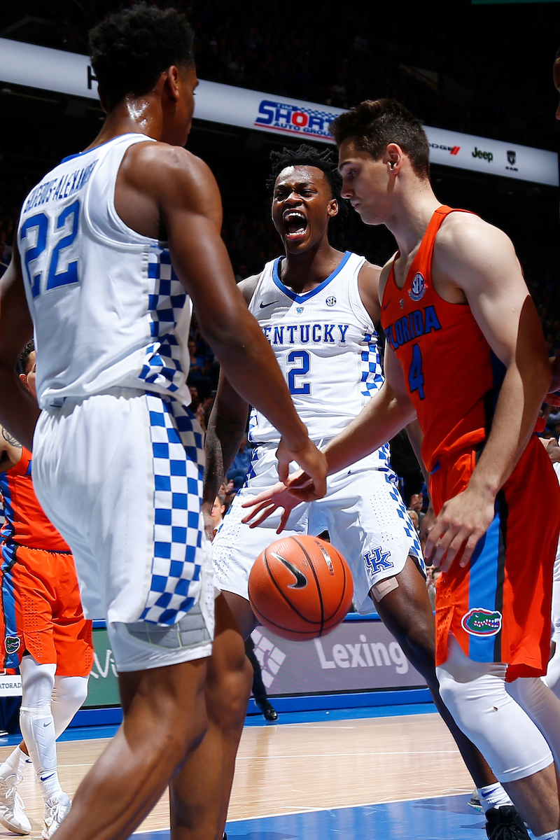 Jarred Vanderbilt.

The University of Kentucky men's basketball team falls to Florida 66-64 on Saturday, January 20, 2018 at Rupp Arena in Lexington, Ky.

Photo by Quinn Foster I UK Athletics