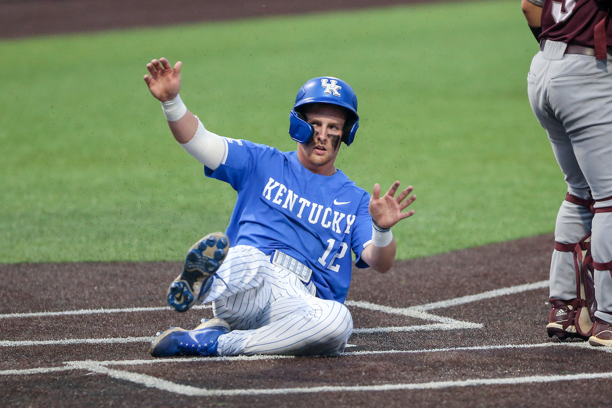 Chase Estep.

Kentucky beats EKU 7 - 6.

Photo by Sarah Caputi | UK Athletics
