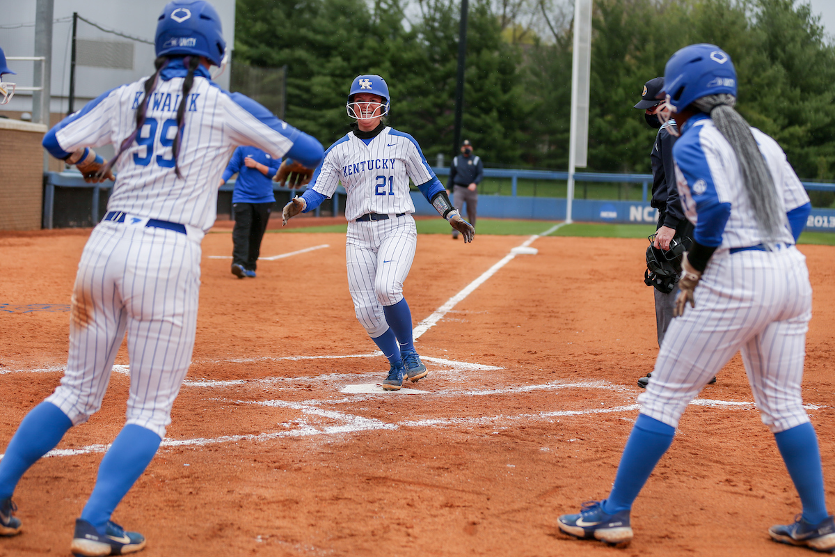 Erin Coffel.

Kentucky beats Georgia 11 - 3.

Photo by Sarah Caputi | UK Athletics