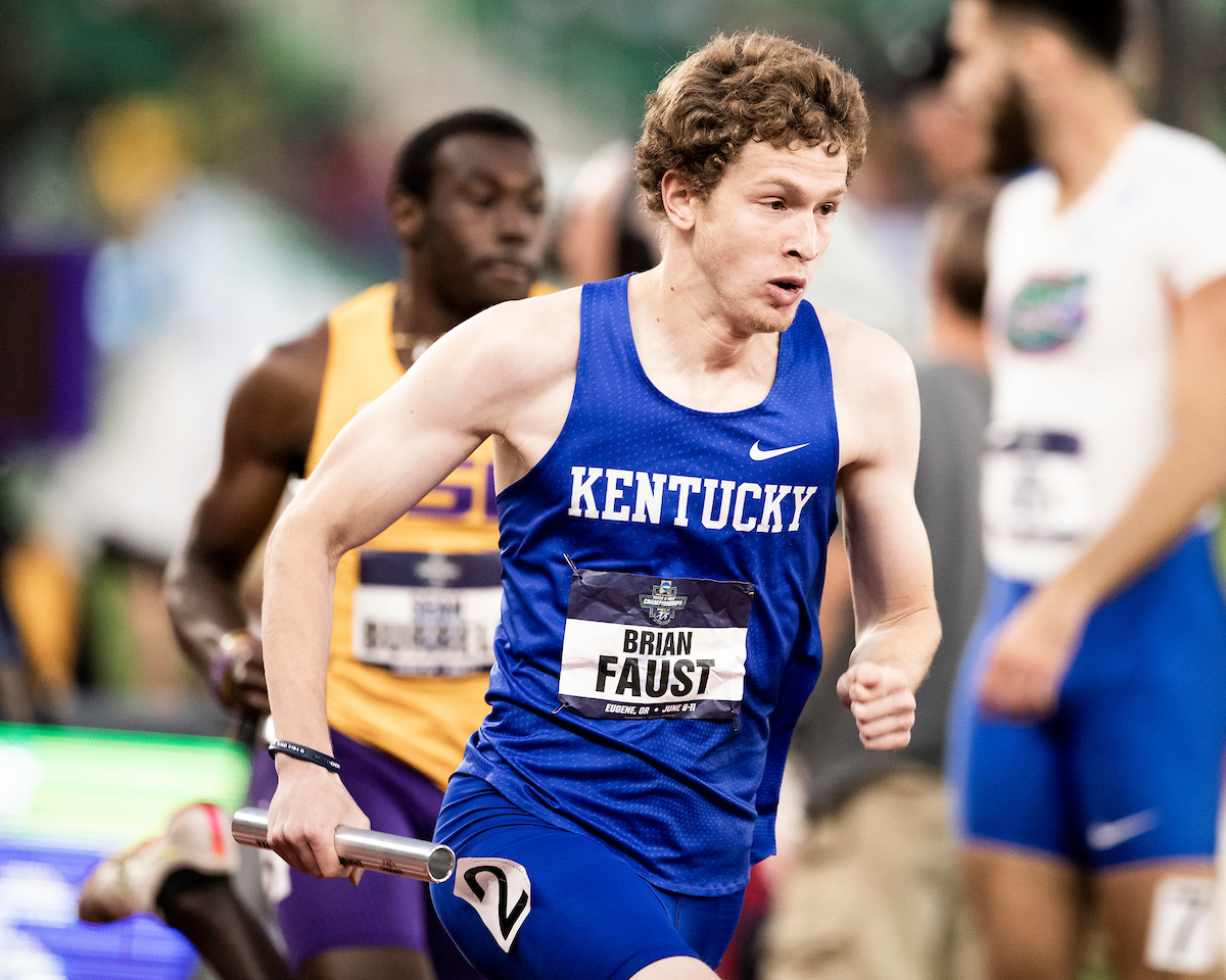 Brian Faust.

Day three of the NCAA Track and Field Outdoor Championships at Hayward Field in Eugene, Or.

Photo by Chet White | UK Athletics