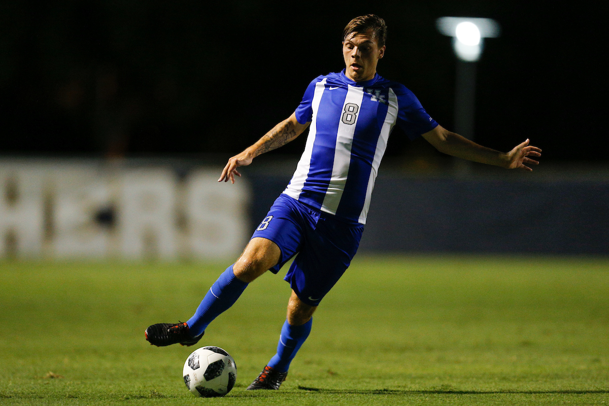 Marcel Meinzer.

Men's Soccer falls to Florida International 3-2.

Photo by Michael Reaves | UK Athletics