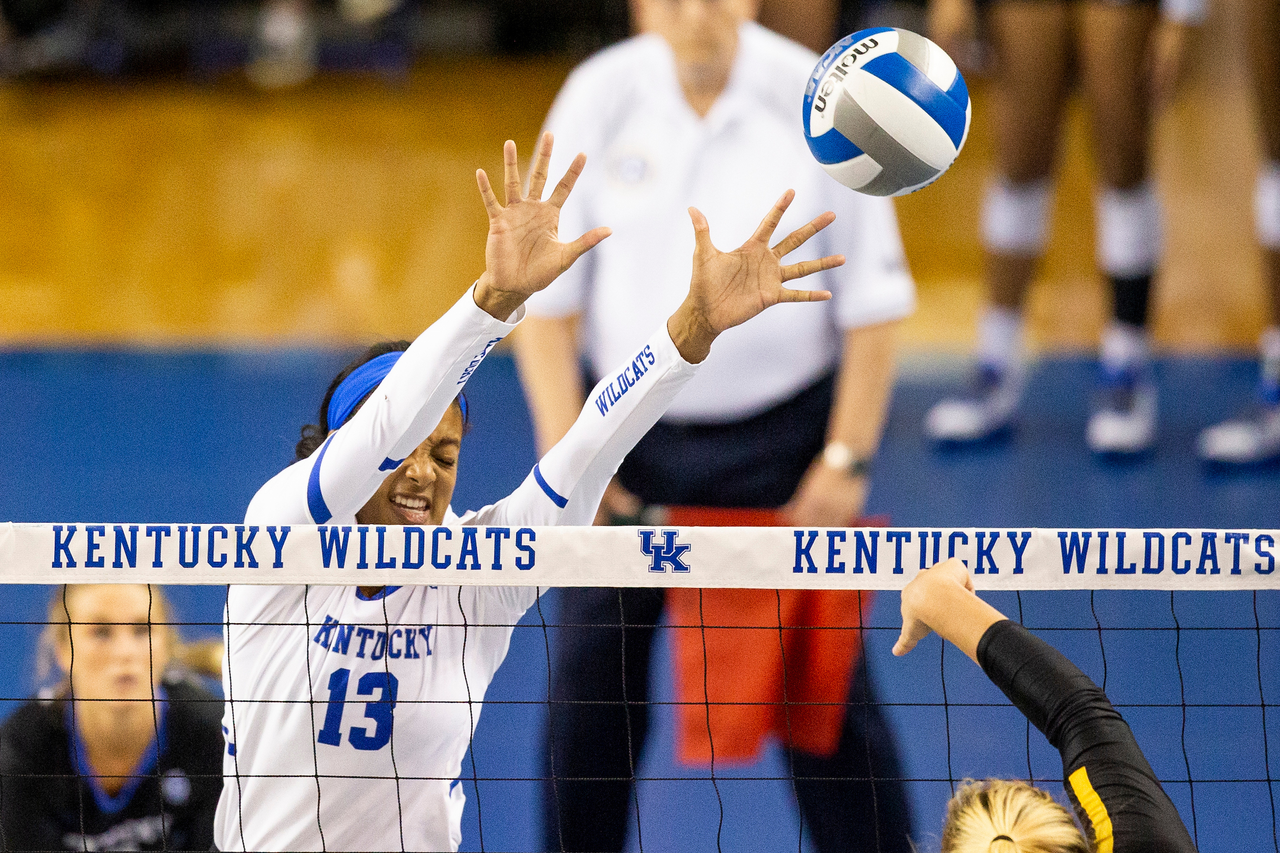 Leah Edmond.

Kentucky beats Mizzou 3-0.

Photo by Hannah Phillips | UK Athletics