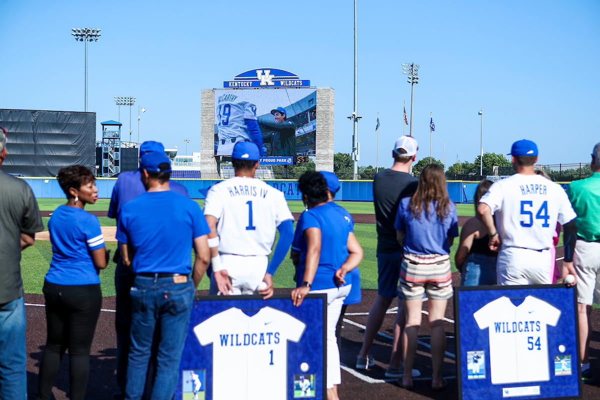 Daniel Harris IV. 

2022 Kentucky Baseball Senior Day.

Photo by Sarah Caputi | UK Athletics
