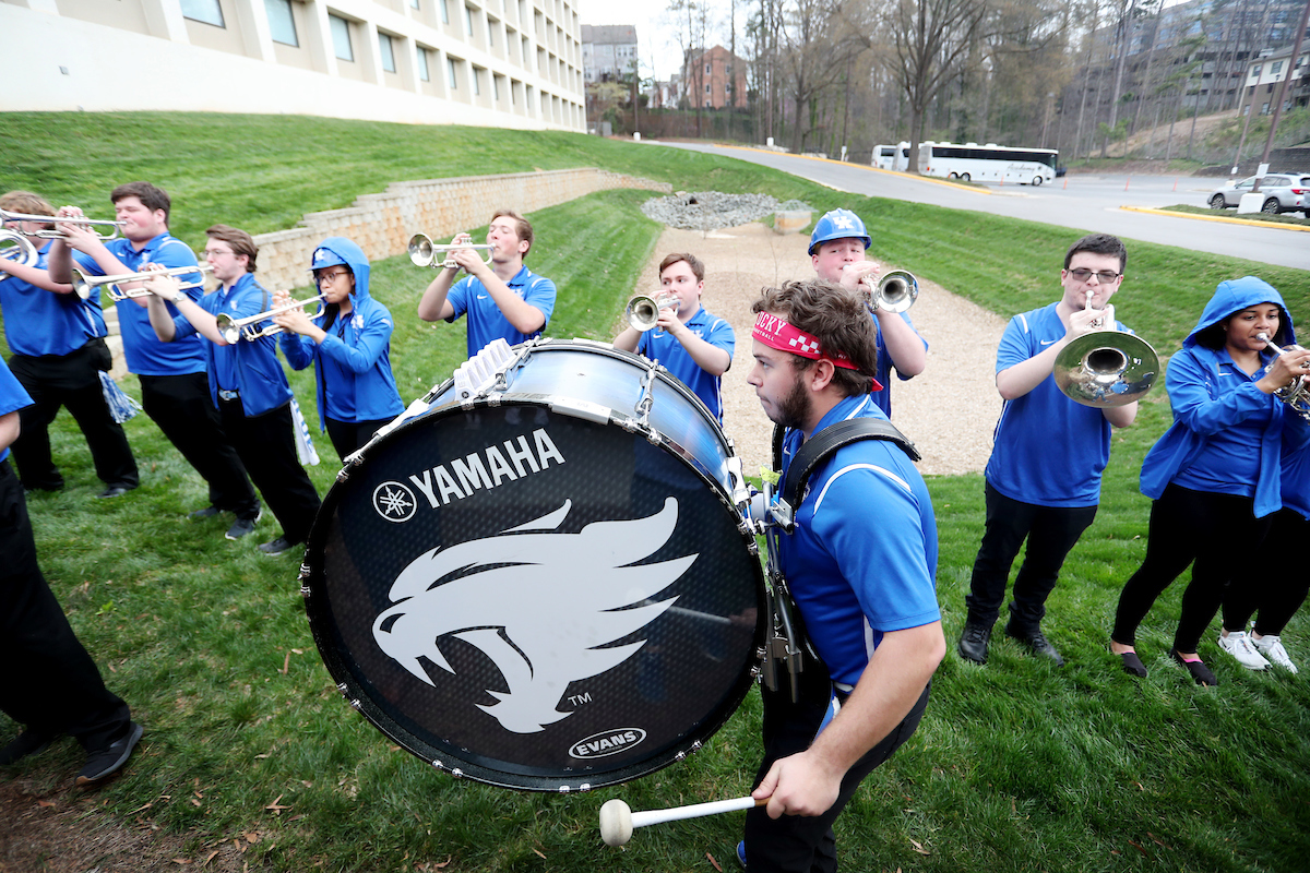 Band

Women's Basketball falls to NC State on Monday, March 25, 2019. 

Photo by Britney Howard | UK Athletics