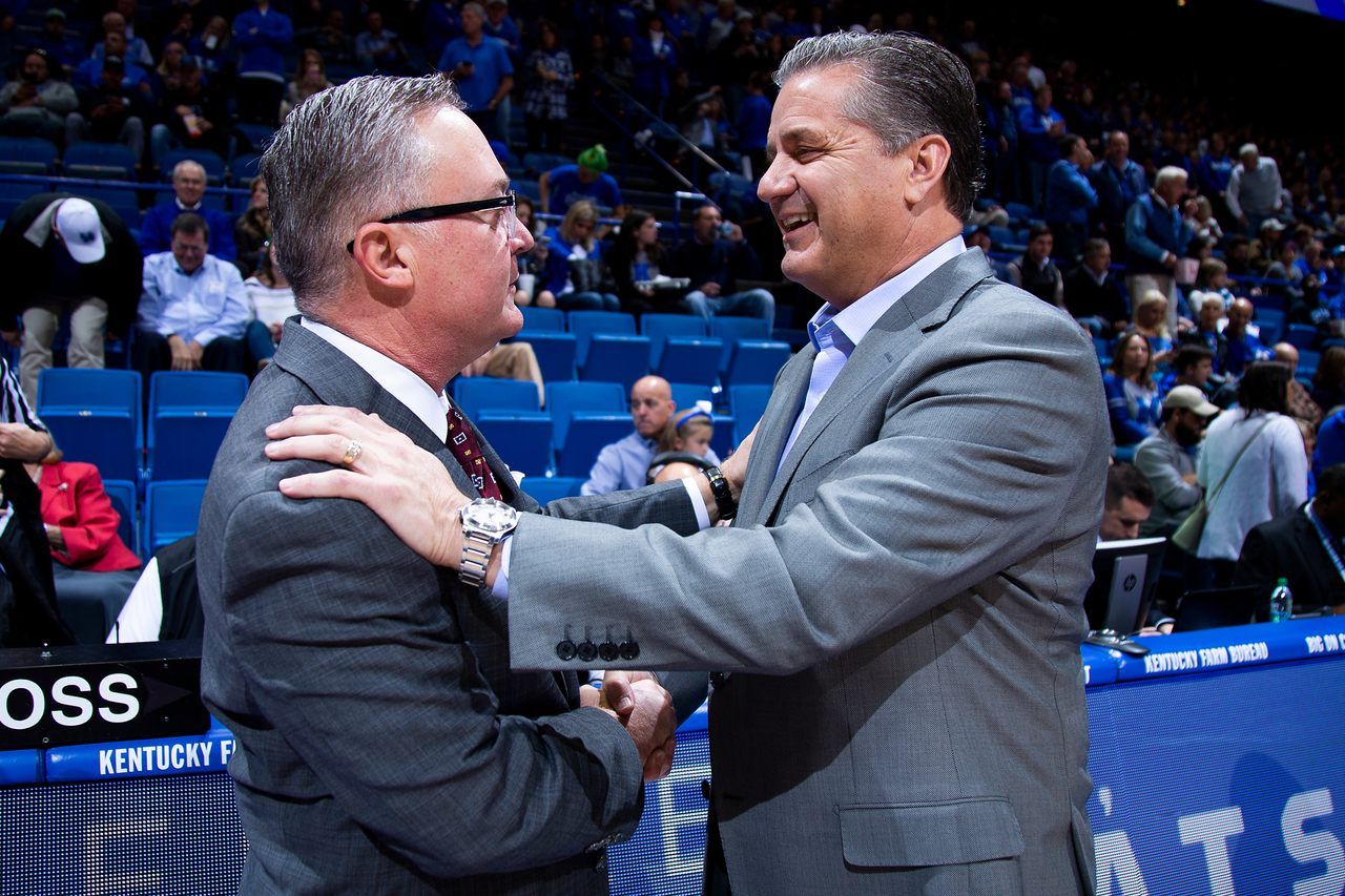 John Calipari

Men's basketball beat SIU 71-59.

Photo by Chet White | UK Athletics