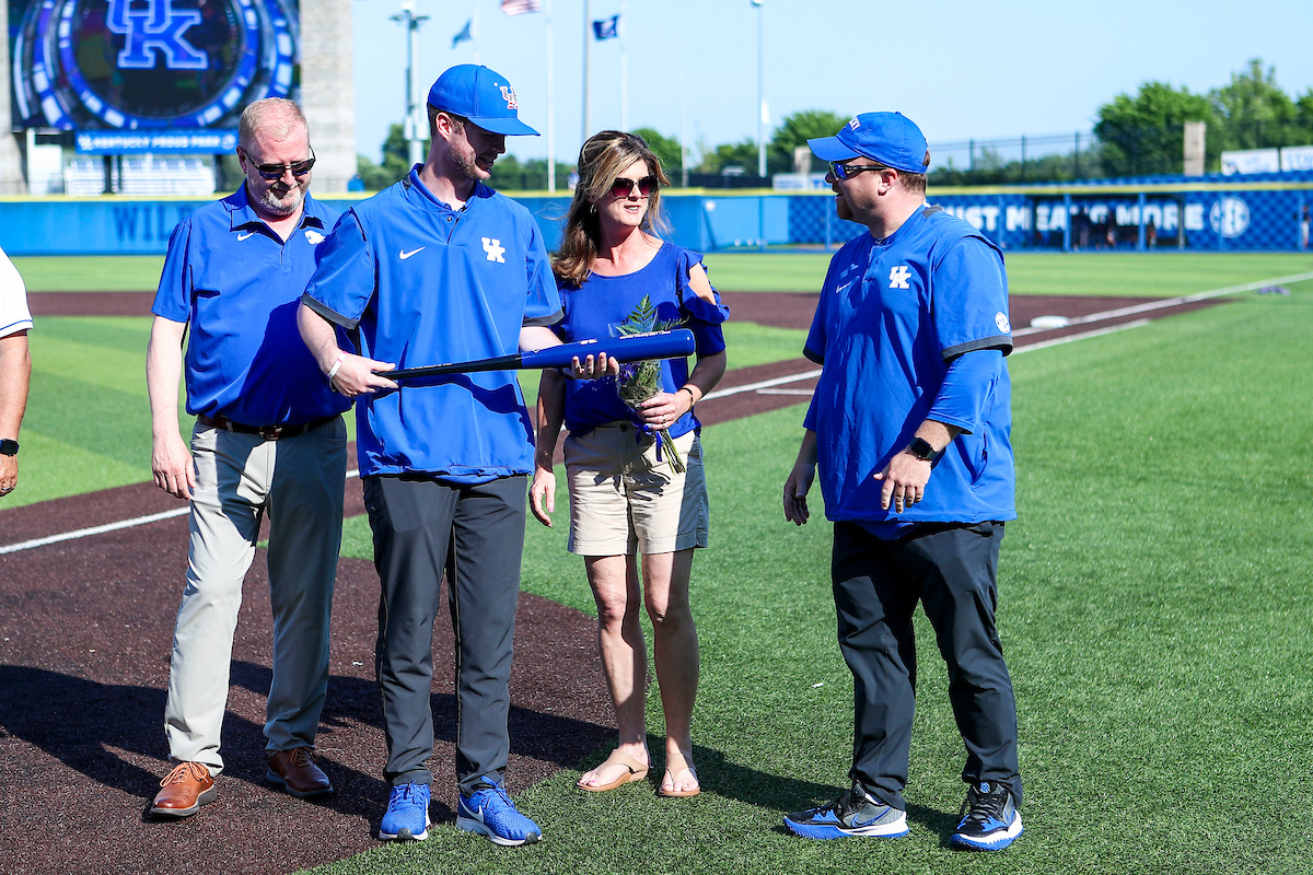 Josh Walker. Chase Pomerleau.

2022 Kentucky Baseball Senior Day.

Photo by Sarah Caputi | UK Athletics