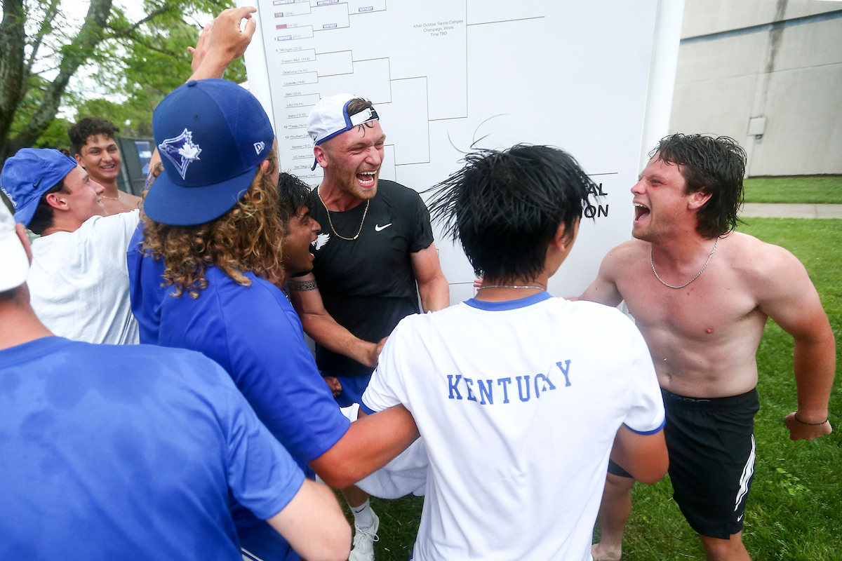 Team.

Kentucky defeats Wake Forest 4-2 in NCAA Tournament Sweet Sixteen.

Photo by Grace Bradley | UK Athletics