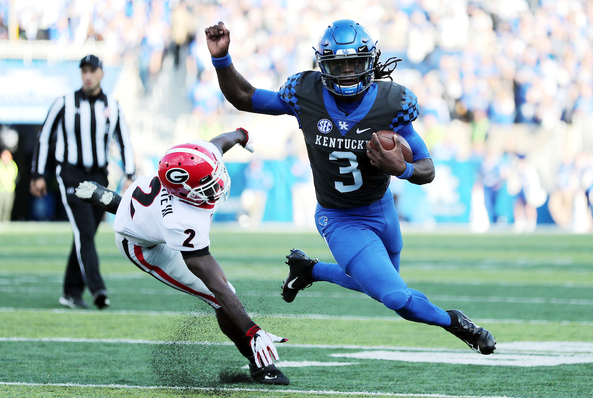 Terry Wilson

Georgia beats UK 34-17.

Photo by Britney Howard | UK Athletics