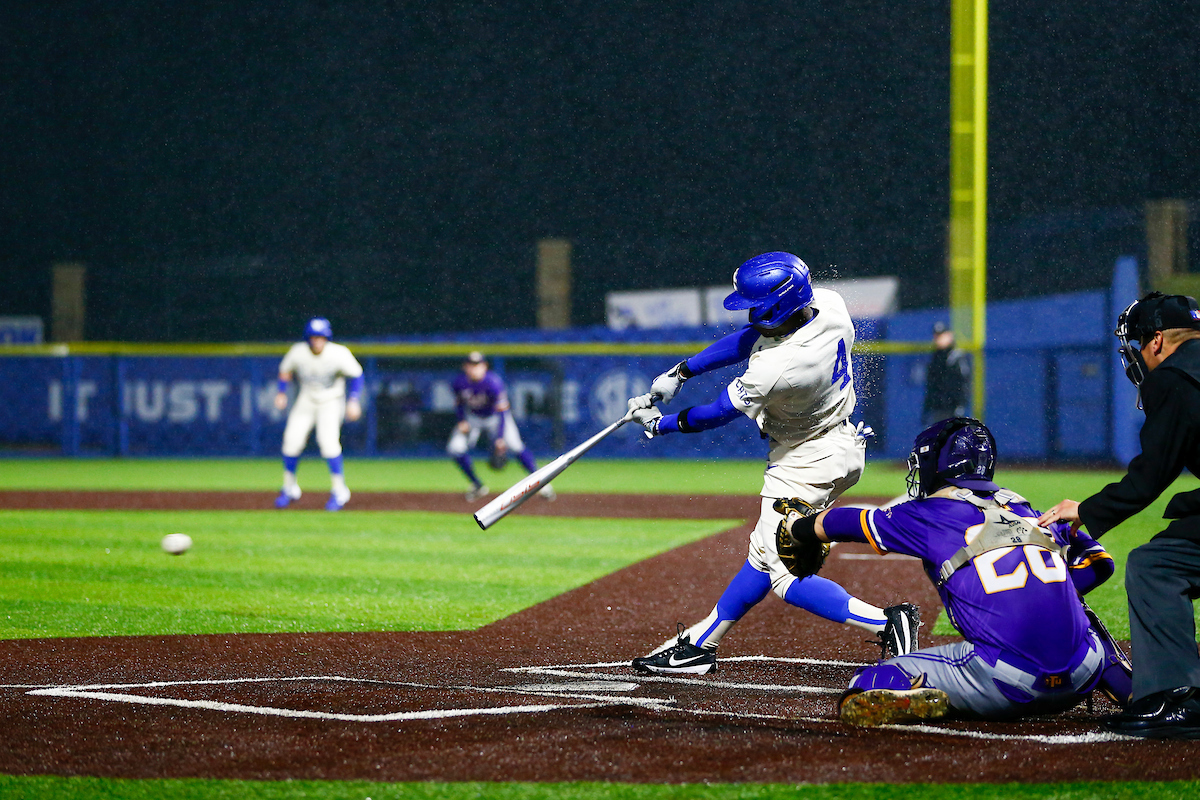 Zeke Lewis. 

UK beat Tennessee Tech 13-3. 

Photo By Barry Westerman | UK Athletics