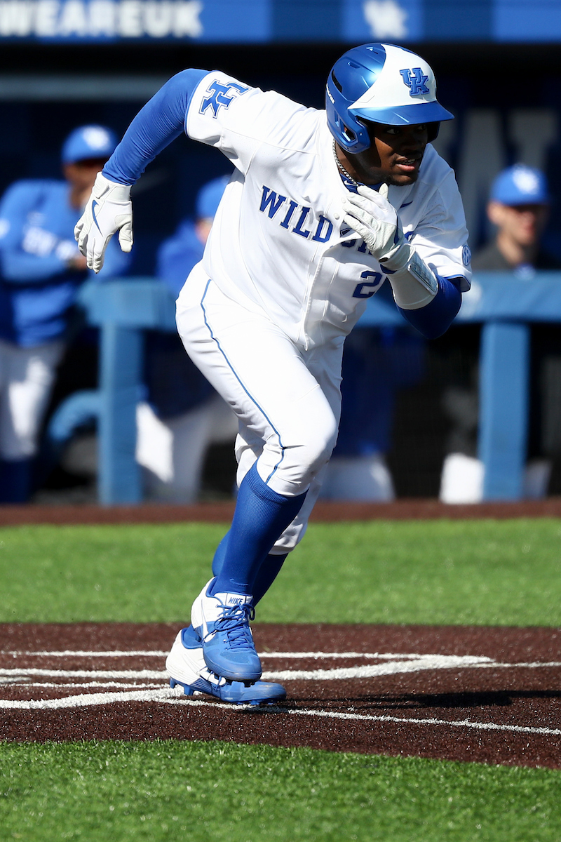 Oraj Anu. 

Kentucky beat Appalachian State 21-4.  


Photo by Isaac Janssen | UK Athletics