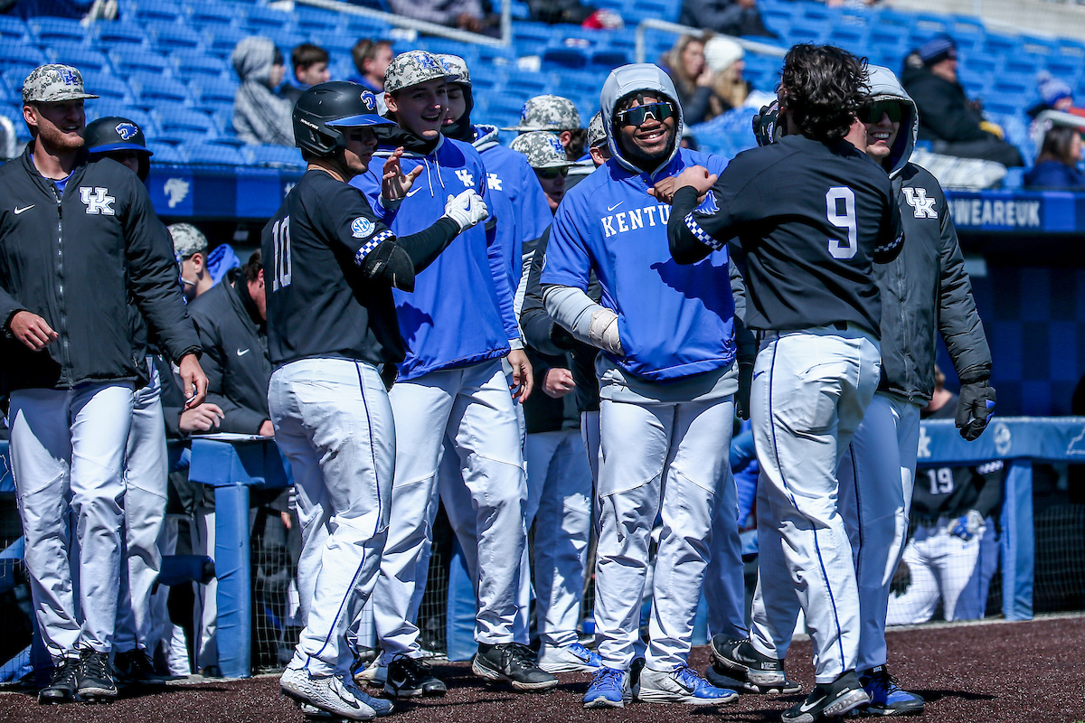 Oraj Anu.

Kentucky defeats Georgia 18-5.

Photo by Sarah Caputi | UK Athletics