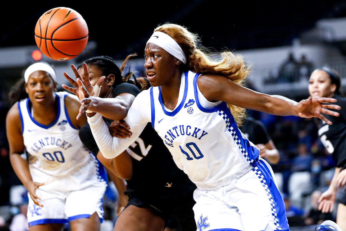 Rhyne Howard.

Kentucky beats Vanderbilt 69-65.

Photo by Grace Bradley | UK Athletics