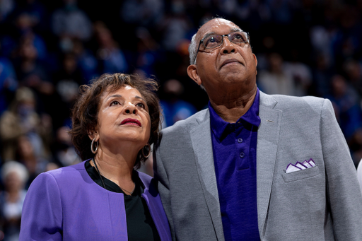 Tubby Smith. Donna Smith.

Kentucky beat High Point 92-48.

Photos by Chet White | UK Athletics