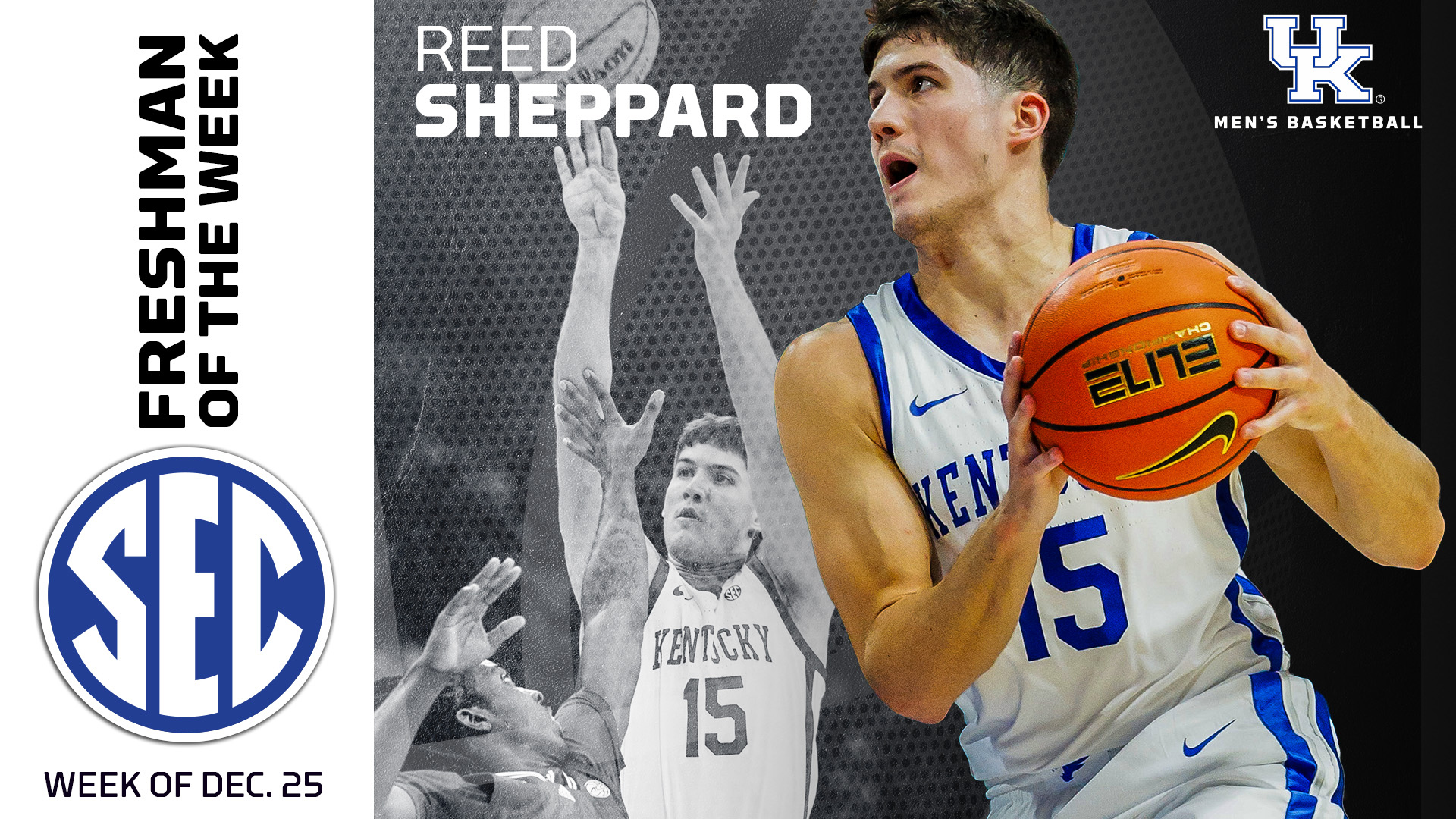 Reed Sheppard Captures Second SEC Freshman of the Week Award