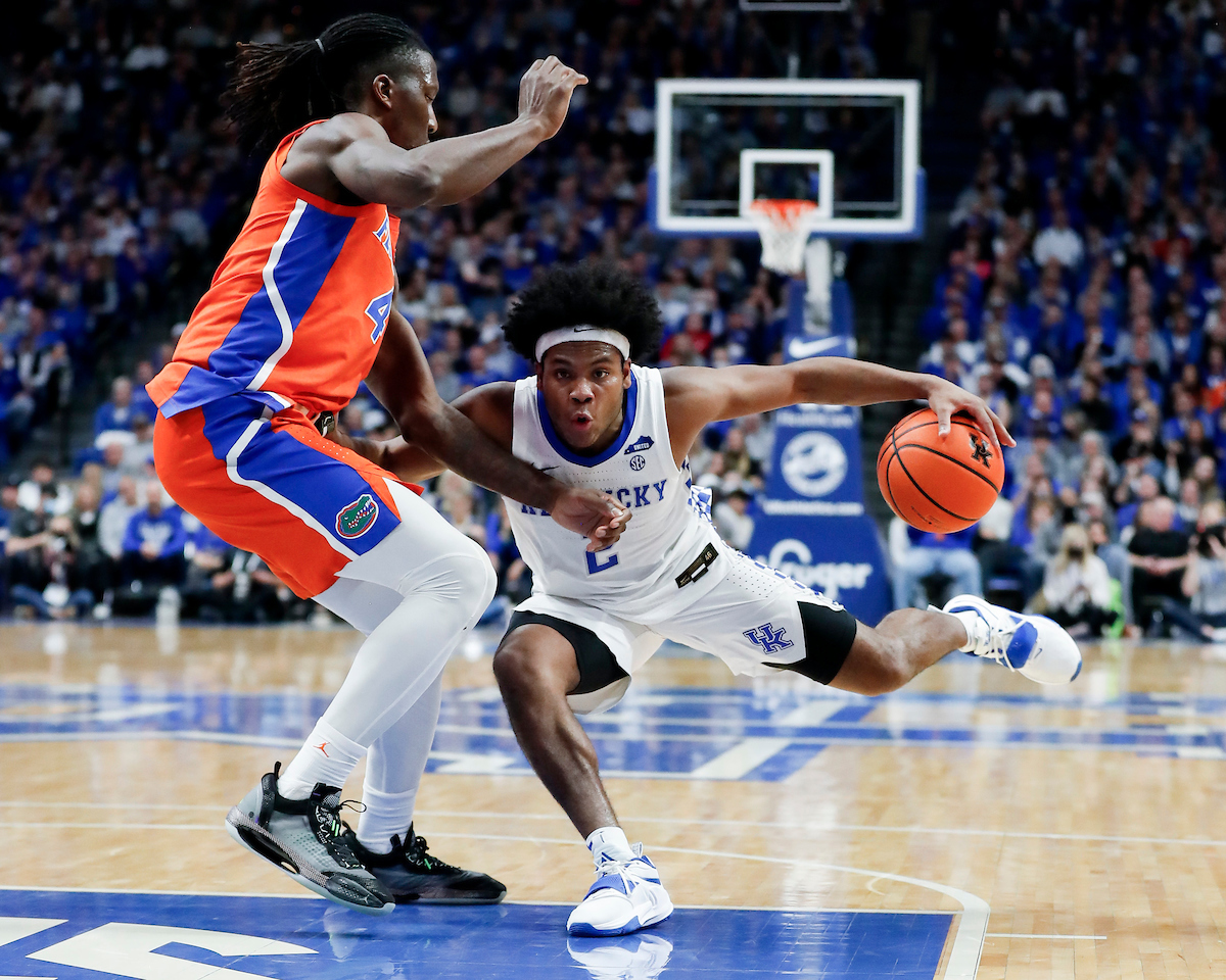 Sahvir Wheeler.

Kentucky beat Florida 78-57.

Photos by Chet White | UK Athletics