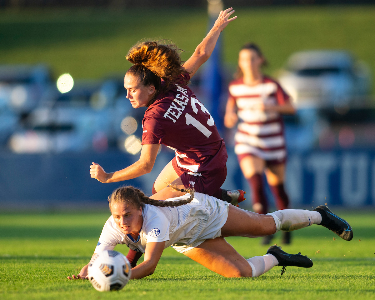 Jordyn Rhodes.

Kentucky loses to Texas A&M 3-0.

Photo by Grace Bradley | UK Athletics