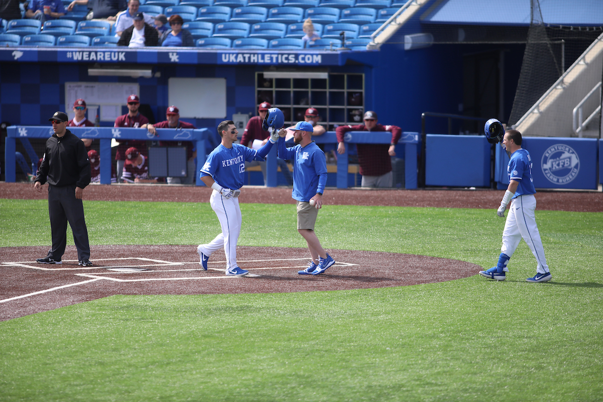 Ryan Shinn. Addison Coffey.

University of Kentucky baseball vs. Texas A&M.

Photo by Quinn Foster | UK Athletics