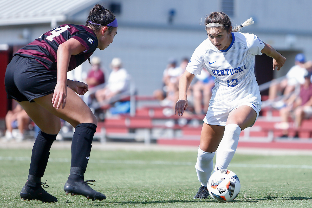Gretchen Mills.

Kentucky beats Eastern Kentucky University 6 - 0.

Photo by Sarah Caputi | UK Athletics