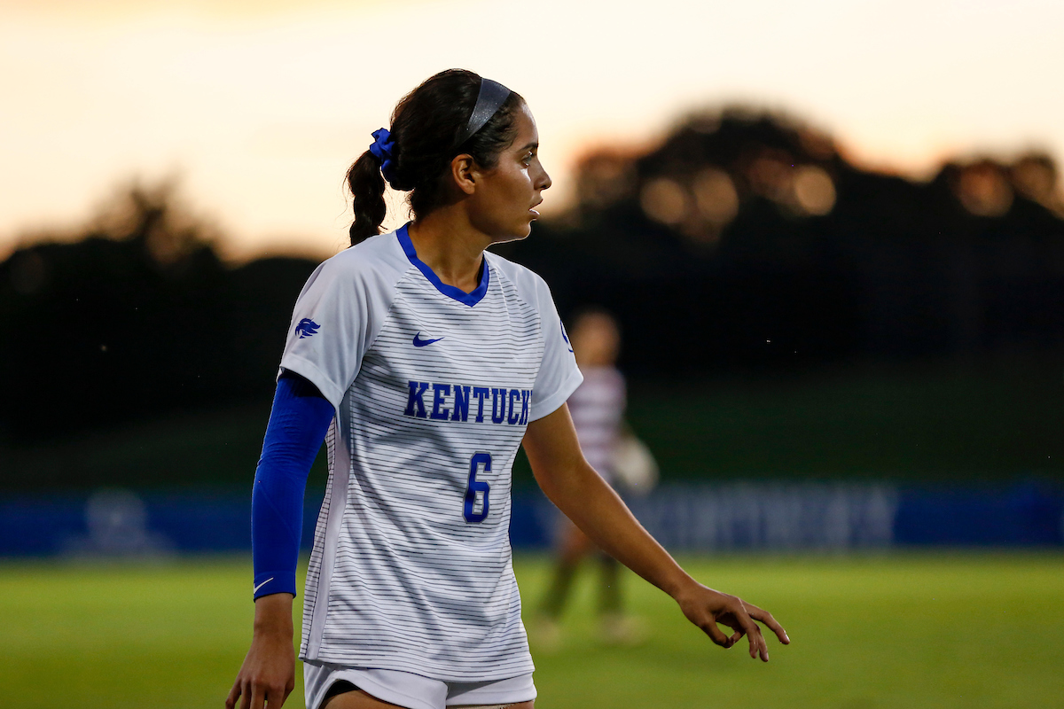 Miranda Jimenez.

Kentucky loses to Texas A&M 3-0.

Photo by Grace Bradley | UK Athletics