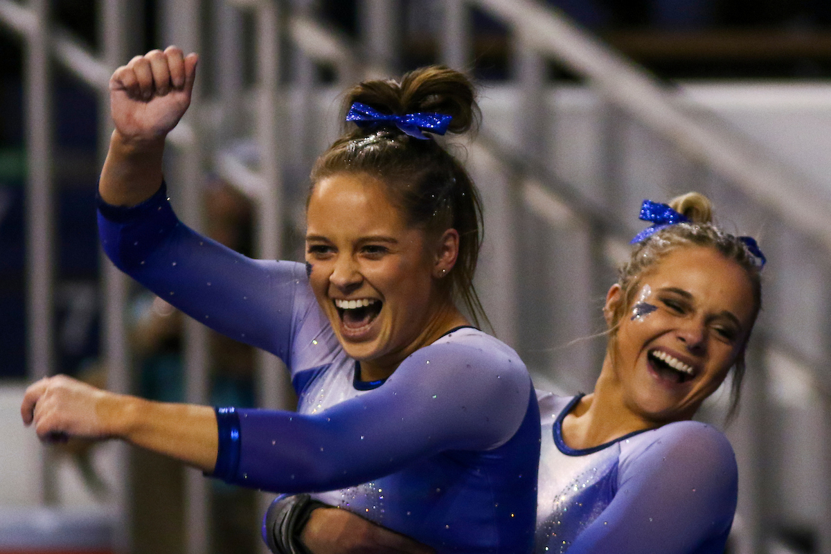 Anna Haigis.

Kentucky wins quad meet in Memorial Coliseum Debut,

Photo by Grace Bradley | UK Athletics