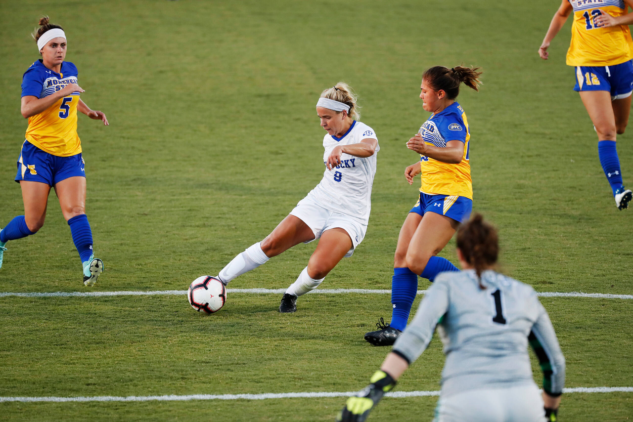 Marissa Bosco.

The Kentucky women's soccer team beat Morehead State 2-1.

Photo by Chet White | UK Athletics