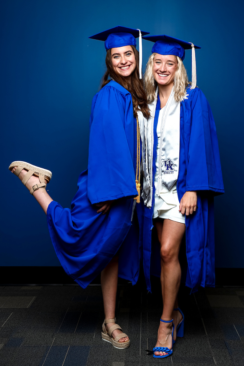 Parker Herren. Kyndal Knight.

May 2022 CATS graduation.

Photo by Eddie Justice | UK Athletics