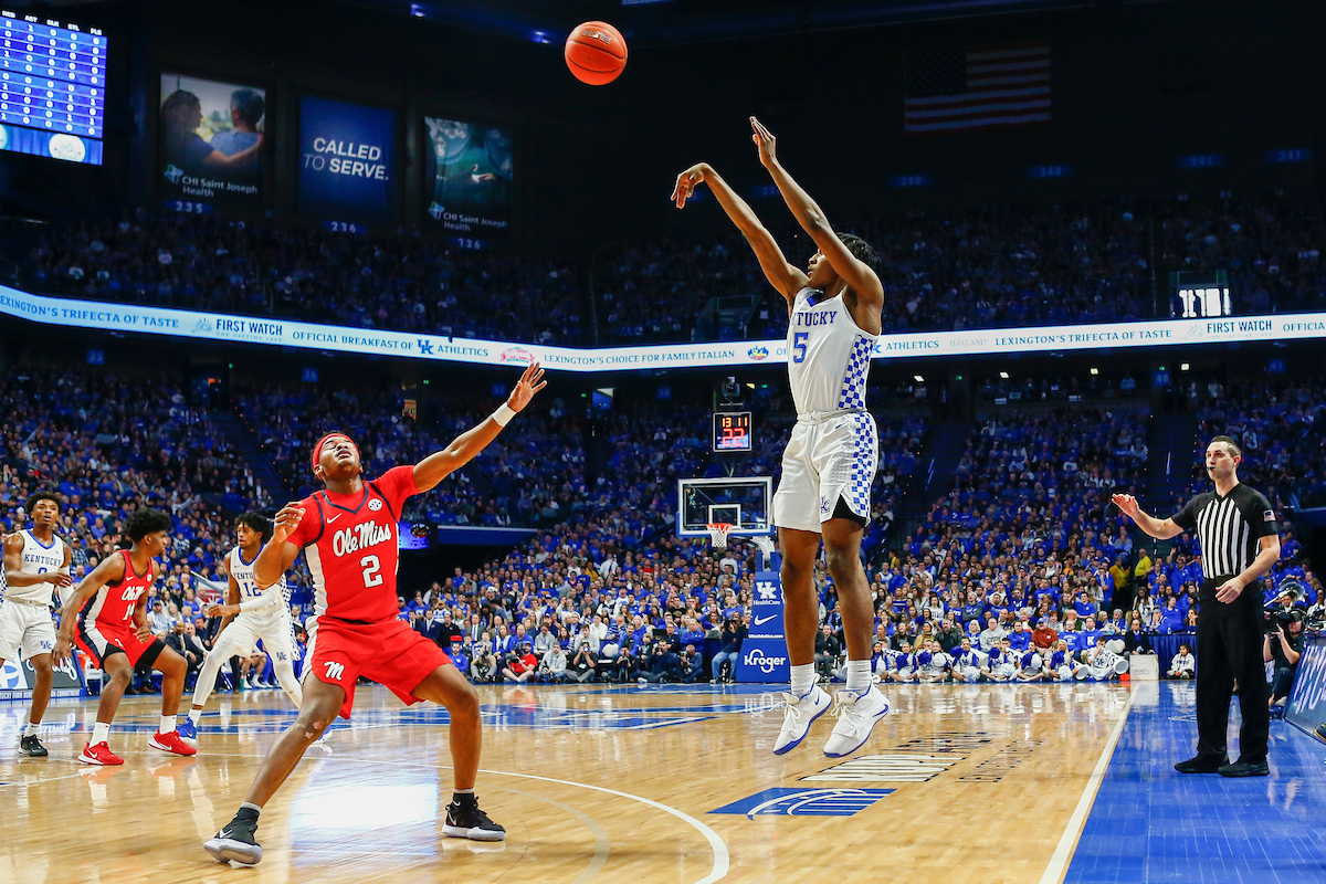 Immanuel Quickley. 

UK beat Ole Miss 67-62

Photo By Barry Westerman | UK Athletics