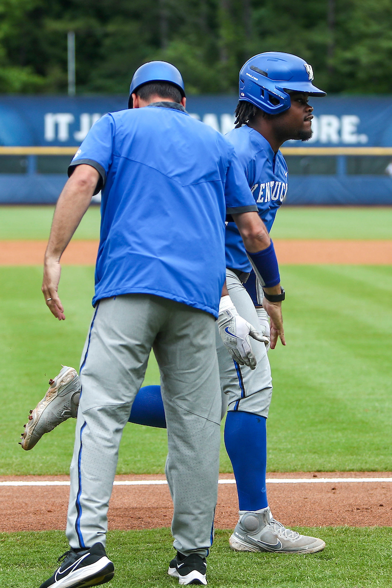 Oraj Anu.

Kentucky beats Auburn 3-1.

Photo by Sarah Caputi | UK Athletics