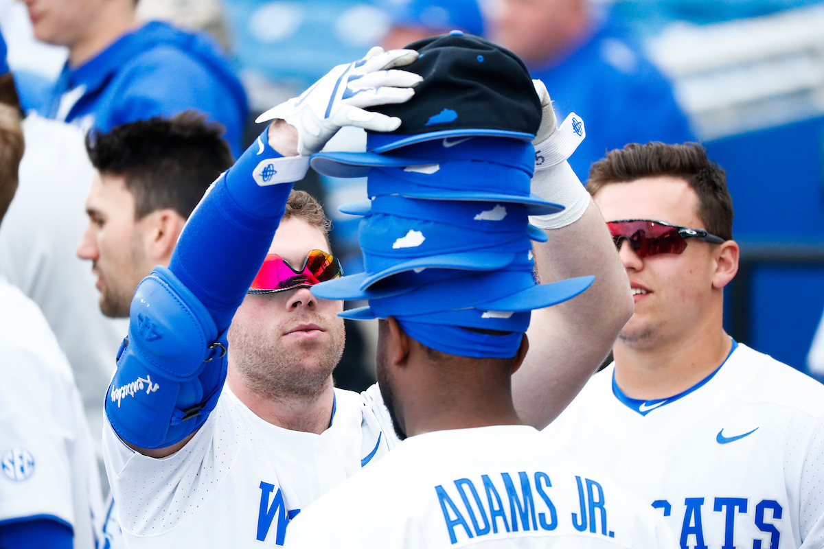 Orlando Adams Jr. T.J. Collett.

Kentucky beat SIU-Edwardsville 6-4 at Kentucky Proud Park.

Photo by Chet White | UK Athletics