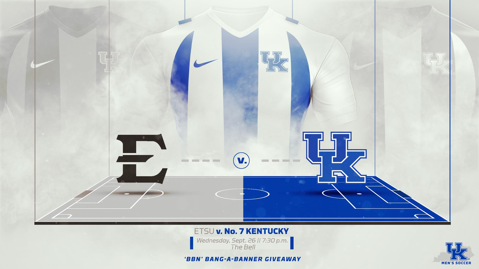 No. 7 Kentucky to Host ETSU Wednesday at The Bell