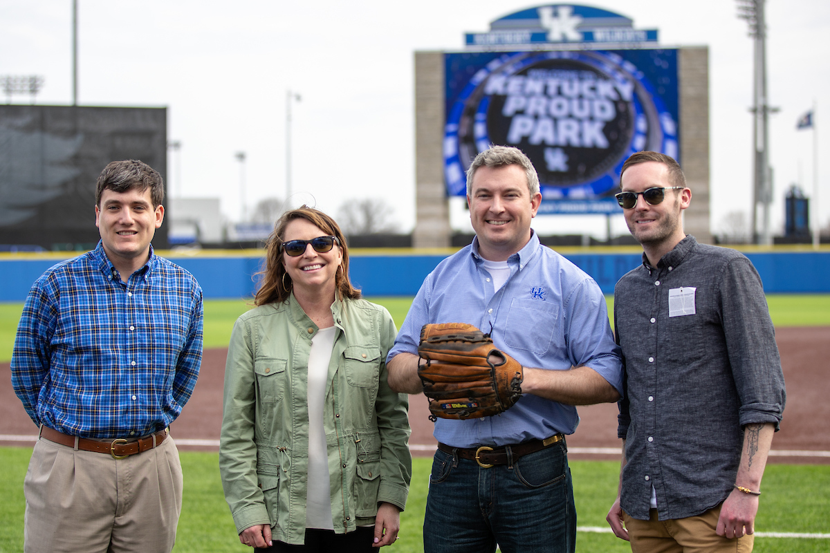 Ag Commissioner Ryan Quarles

 UK over WKU 15-0 at Kentucky Proud Park. 

Photo by Mark Mahan | UK Athletics