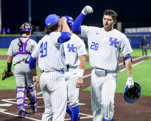 Austin Strickland and Jacob Plastiak.

Kentucky loses to TCU 8-12.

Photo by Sarah Caputi | UK Athletics