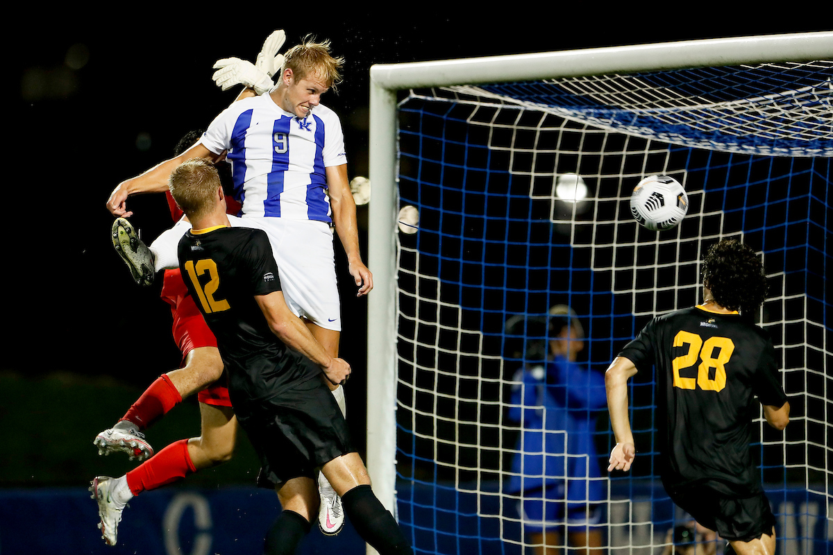 Eythor Bjorgolfsson. 

UK beat Wright St. 3-0.

Photos by Chet White | UK Athletics