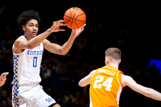 Jacob Toppin. 

Kentucky beat Tennessee 107-79. 

Photo By Barry Westerman | UK Athletics