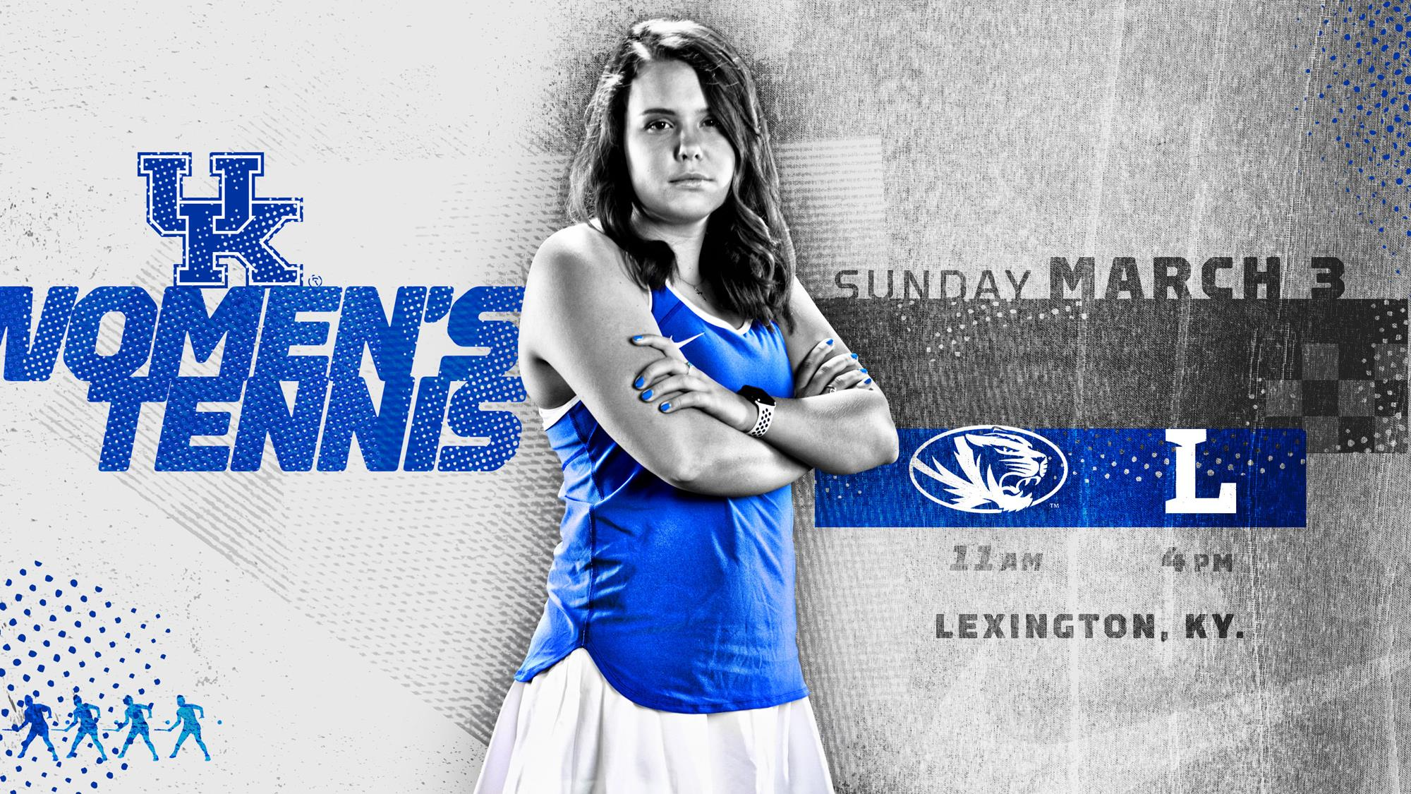 No. 25 Kentucky Faces Missouri, Lipscomb in Sunday Doubleheader