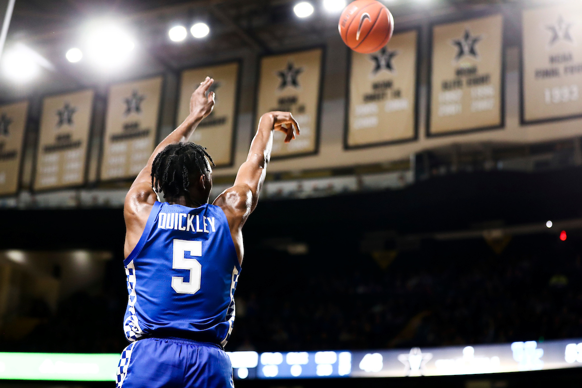 Immanuel Quickley.

Kentucky beat Vanderbilt 78-64.

Photo by Chet White | UK Athletics