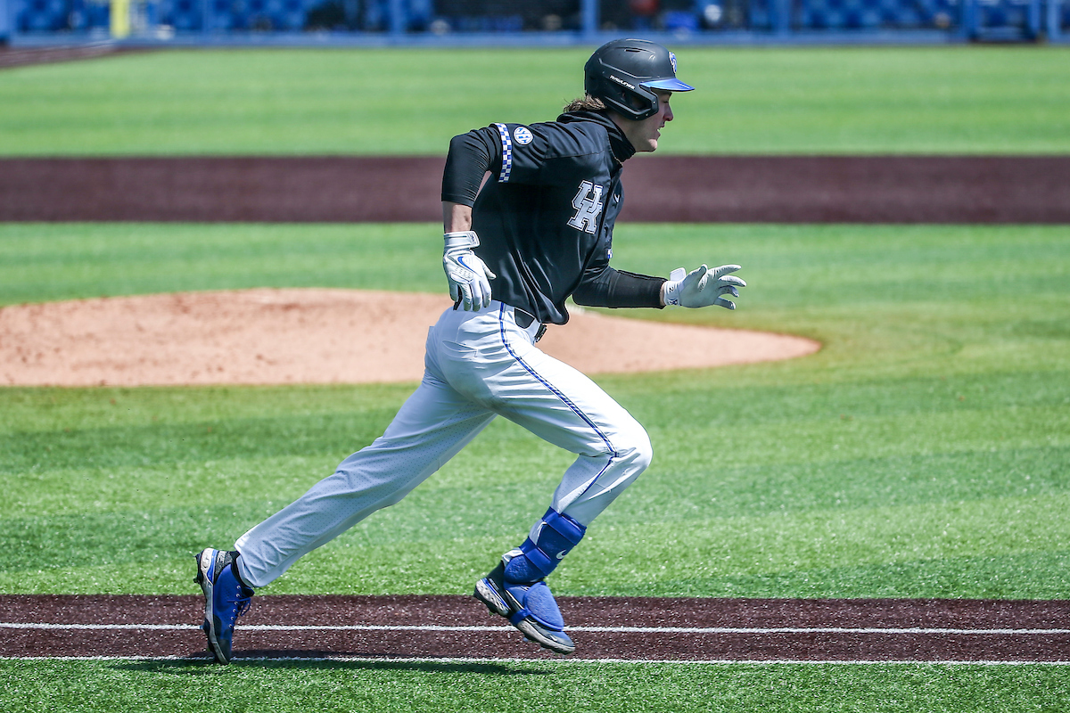 Jase Felker.

Kentucky defeats Georgia 18-5.

Photo by Sarah Caputi | UK Athletics