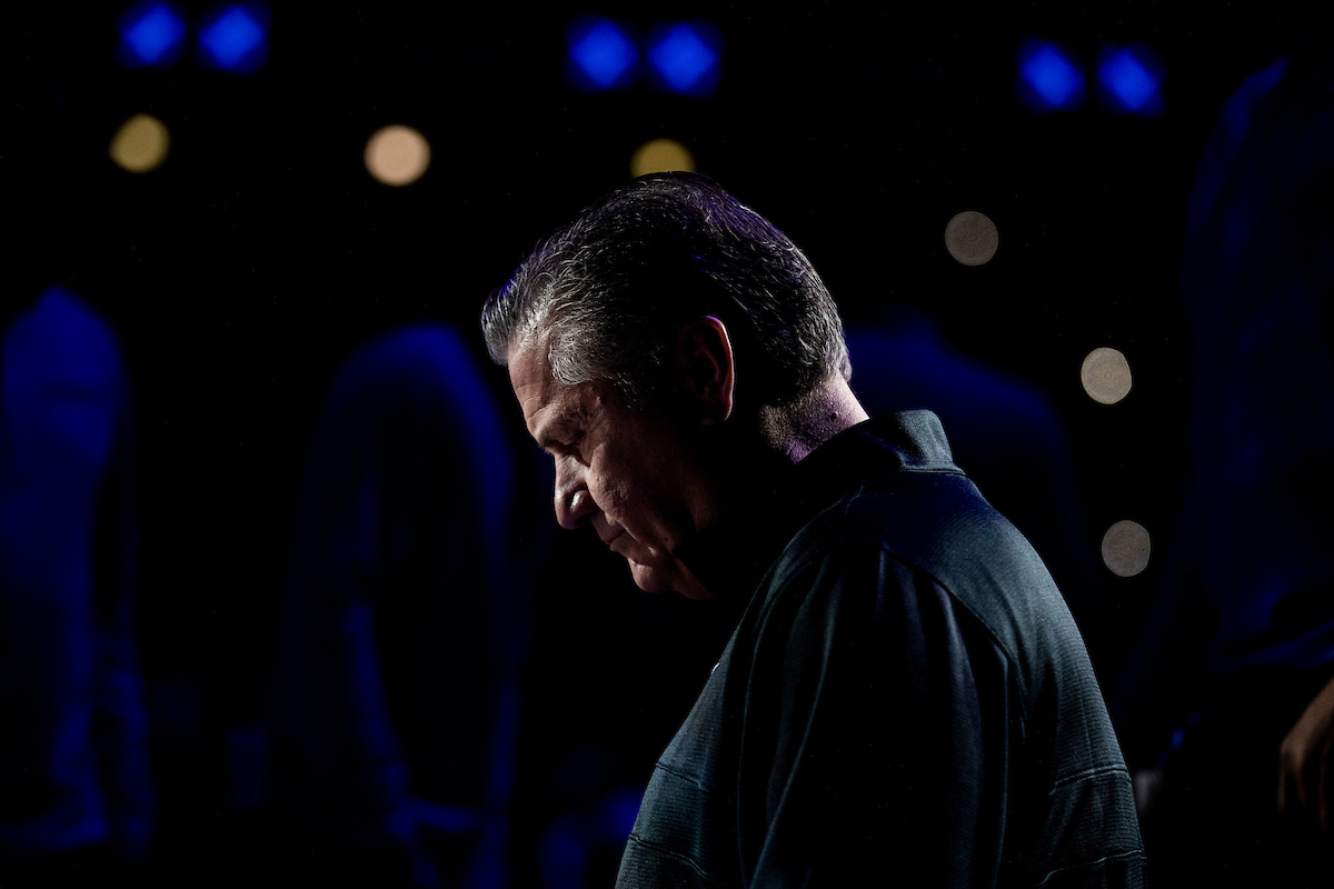 John Calipari.

Kentucky beat Ohio University 77-59.

Photos by Chet White | UK Athletics