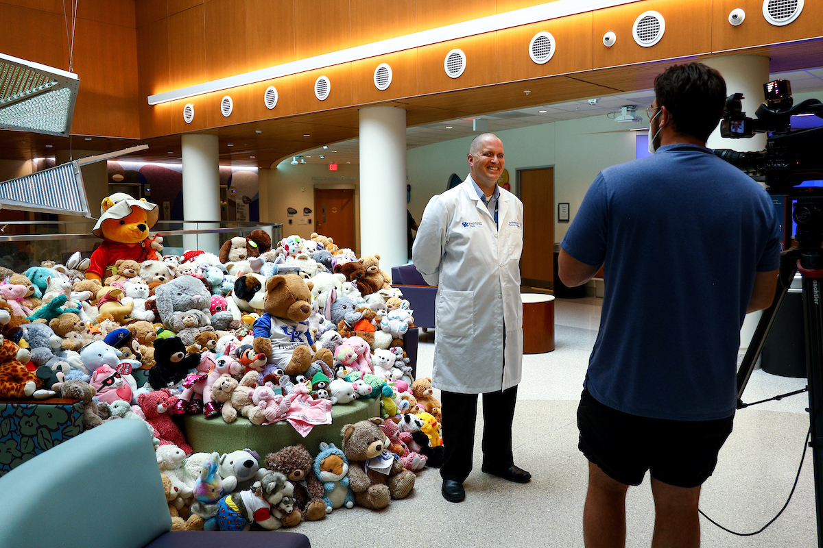 UK Baseball delivers Bears to the Kentucky Children’s Hospital.

Photo by Eddie Justice | UK Athletics
