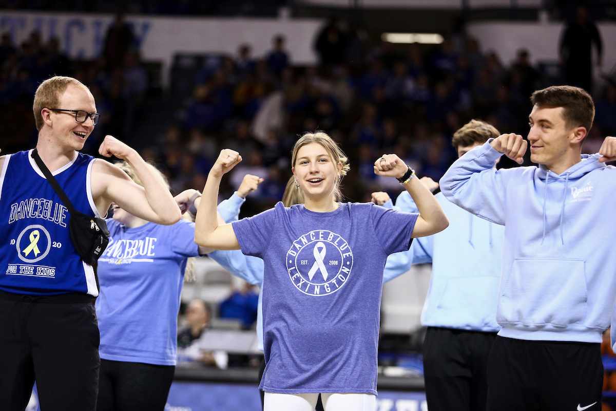 Dance Blue.

Kentucky beat Georgia 88-77.

Photo by Hannah Phillips | UK Athletics