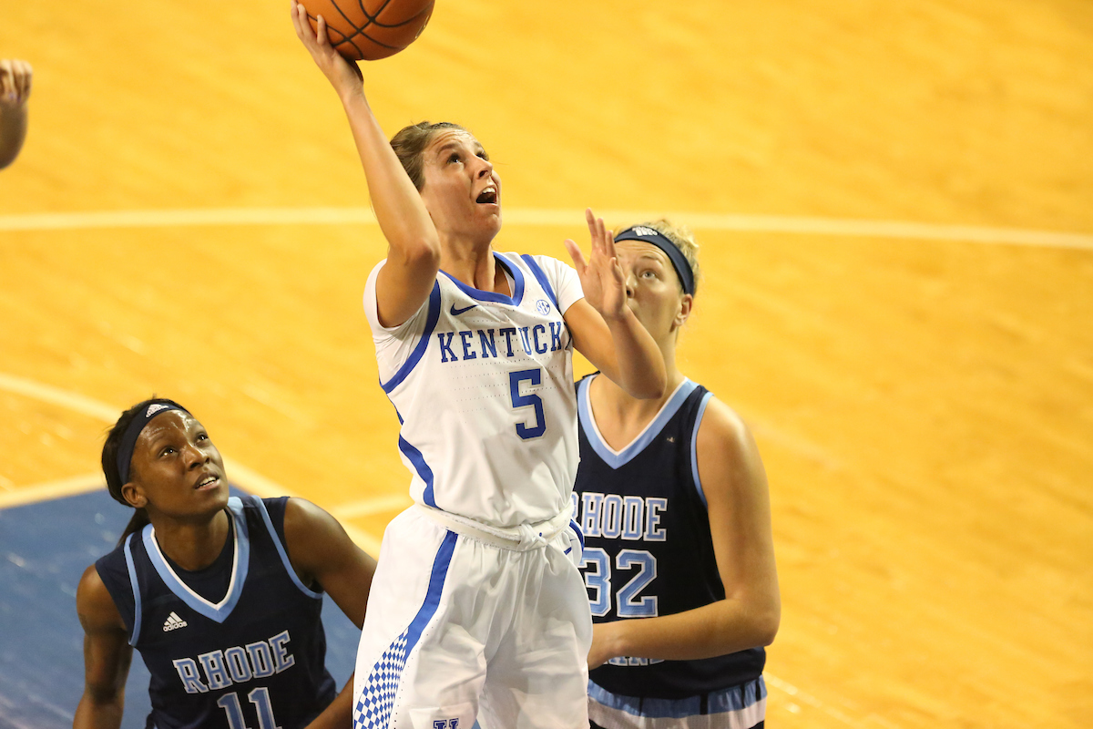 Kentucky Women's Basketball defeats Rhode Island 75-52 on Thursday, December 6th, 2018 at Memorial Coliseum.

Photos by Noah J. Richter | UK Athletics