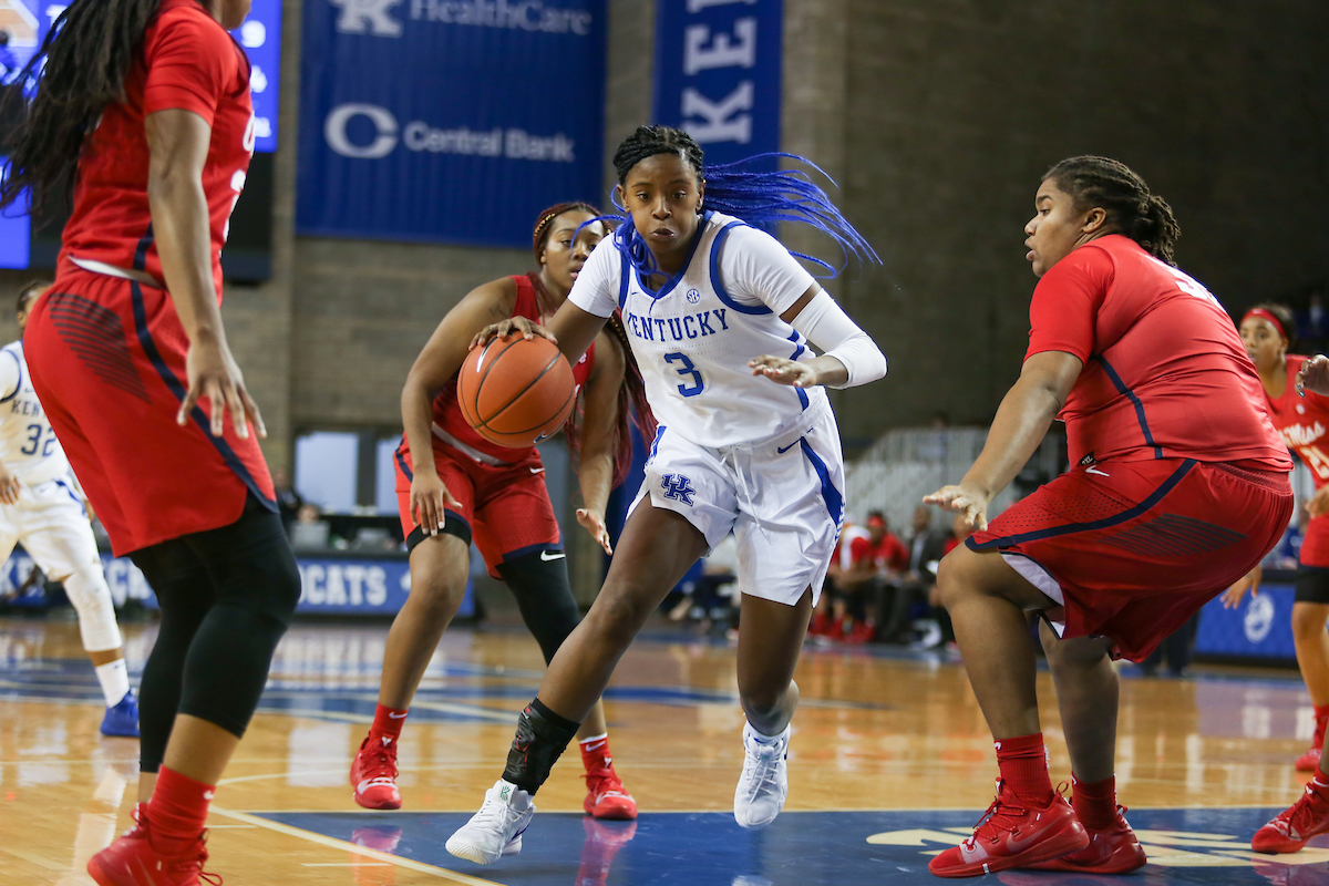 KeKe McKinney

Kentucky Women's Basketball falls to Ole Miss. 

Photo by Hannah Phillips  | UK Athletics
