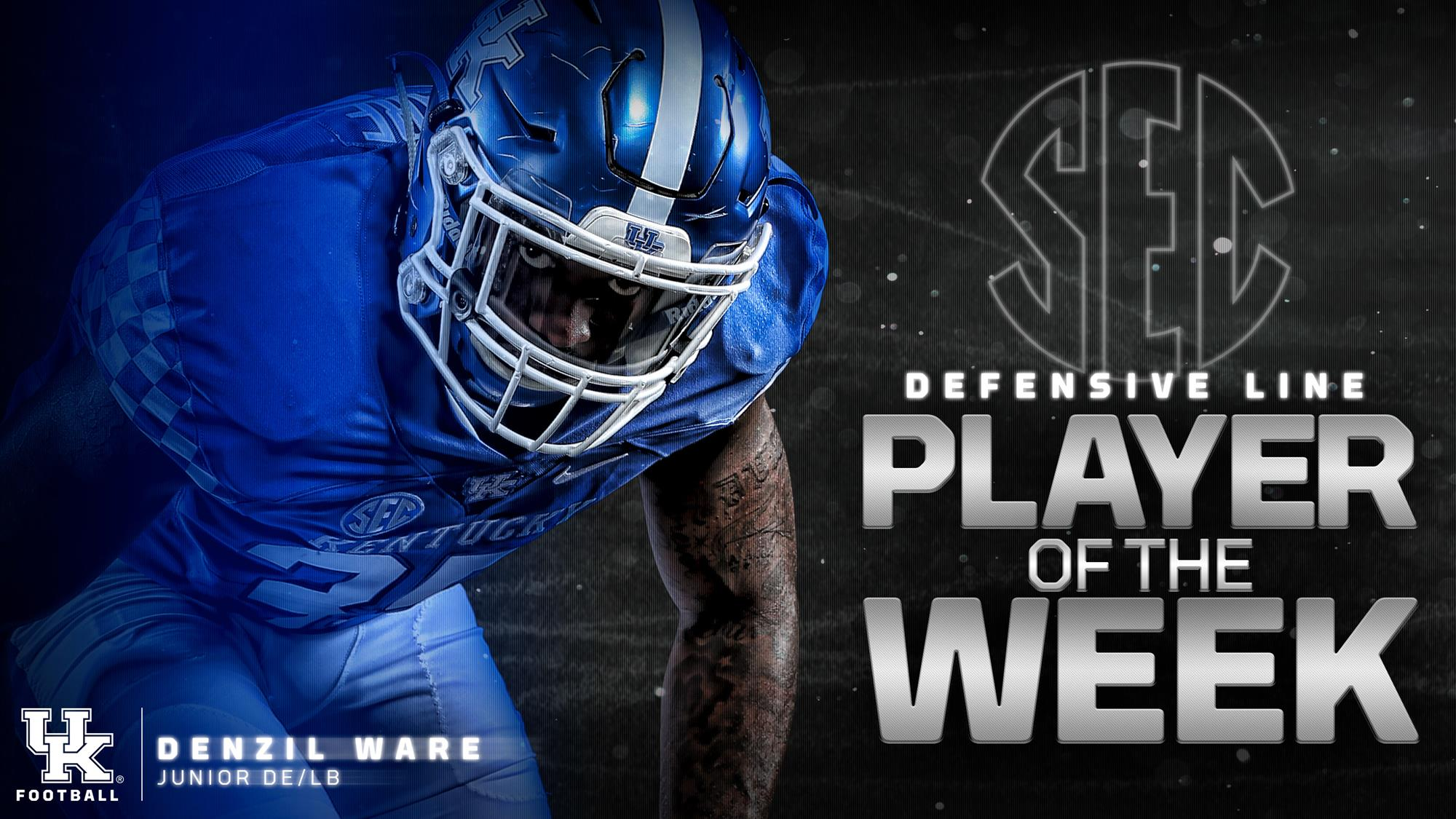 Ware Named SEC Defensive Lineman of the Week