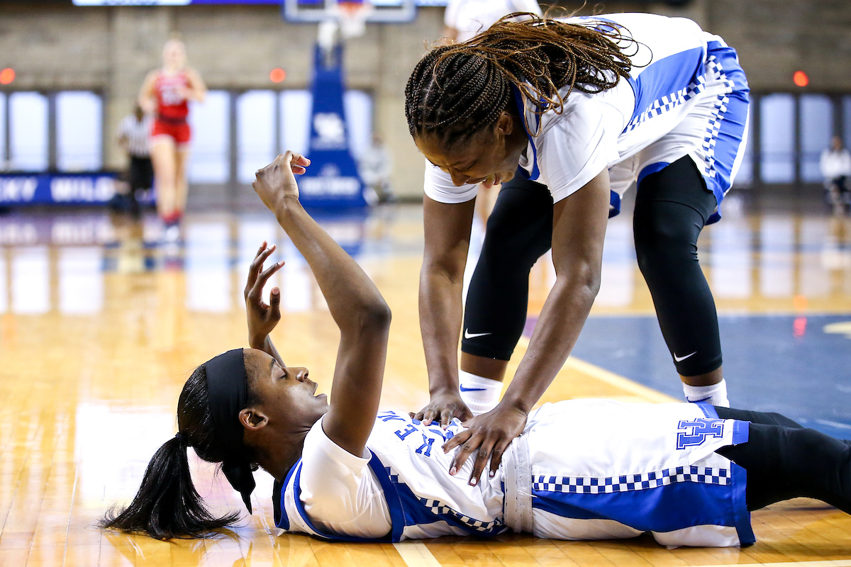 Chasity Patterson.  

Kentucky beats Samford 88-54.

Photo by Eddie Justice | UK Athletics