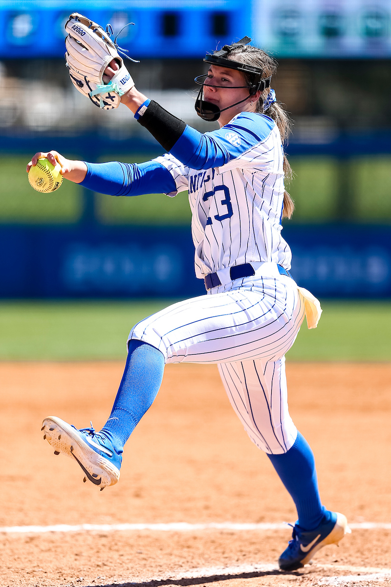 Stephanie Schoonover.

Kentucky beats Ole Miss 6-2.

Photo by Eddie Justice | UK Athletics
