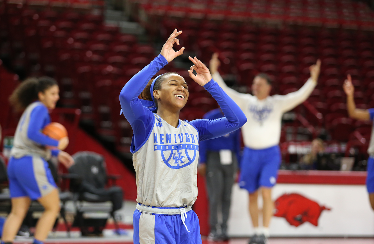 Jaida Roper

The University of Kentucky women's basketball team practices at Bud Walton Arena on Monday, January 29, 2018.
Photo by Britney Howard | UK Athletics
