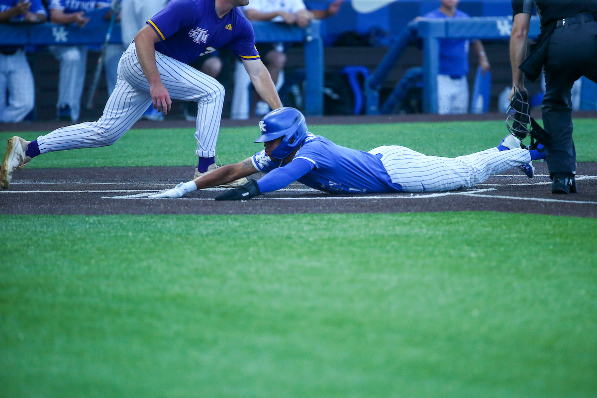 Daniel Harris IV. 

Kentucky defeats Tennessee Tech 13-0.

Photo by Sarah Caputi | UK Athletics